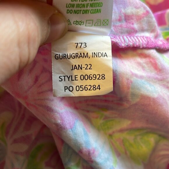 Lilly Pulitzer Jodee Swing Dress Amethyst Moms The Word L - Picture 8 of 8